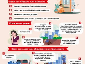 Действия при обнаружении БПЛА в нерабочее время  при нахождении дома (вне дома)